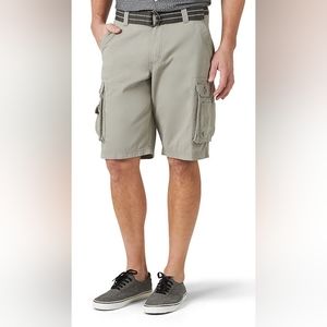 Lee's mens Wyoming belted cargo shorts